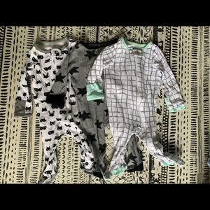 Footie pijamas. Bundle